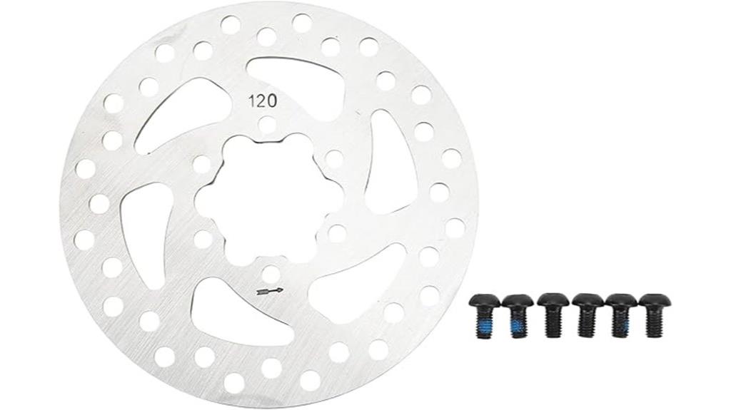 120mm stainless steel disc