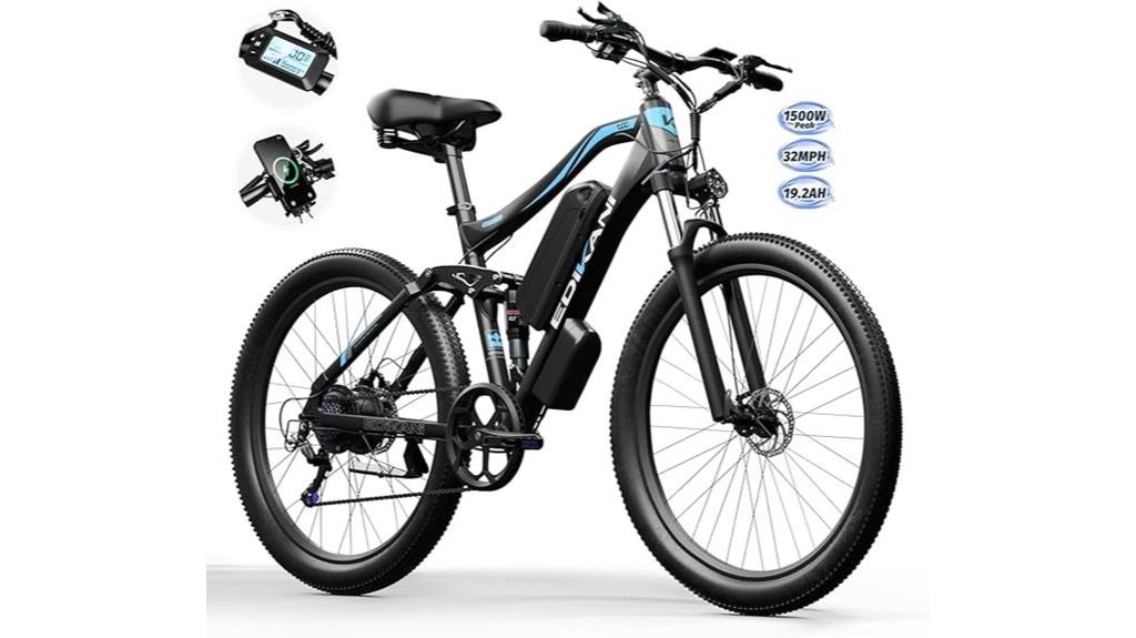 1500w peak electric bike