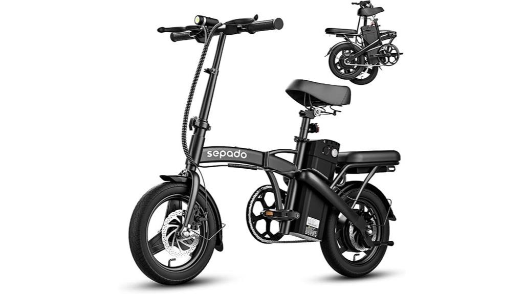 750w folding electric bike
