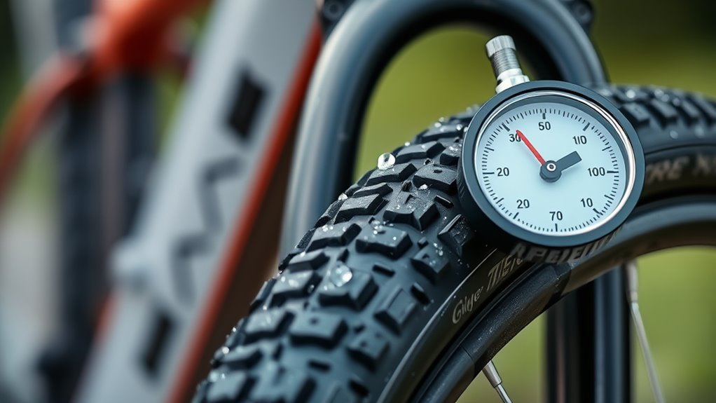 adjust tire pressure for conditions