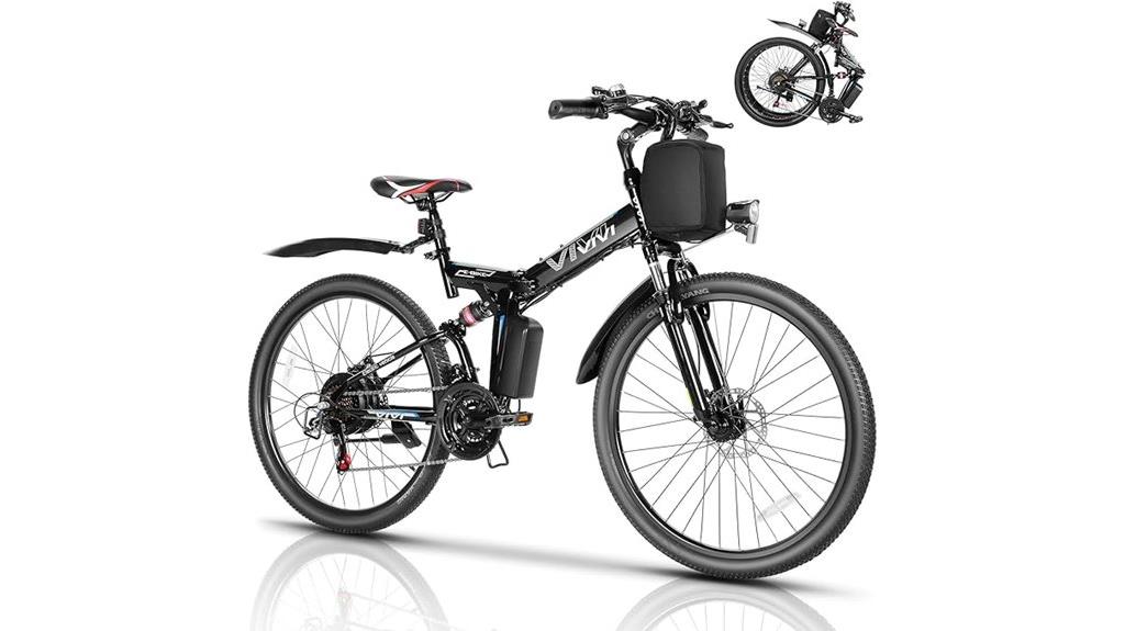adult 26 inch folding e bike