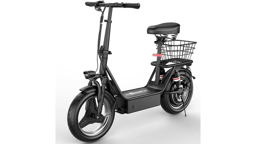 adult folding electric scooter