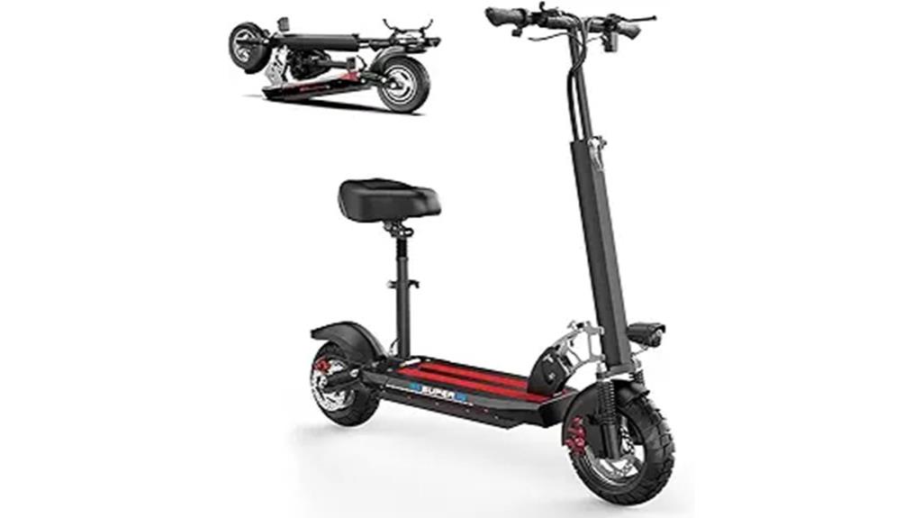 adult seat electric scooter