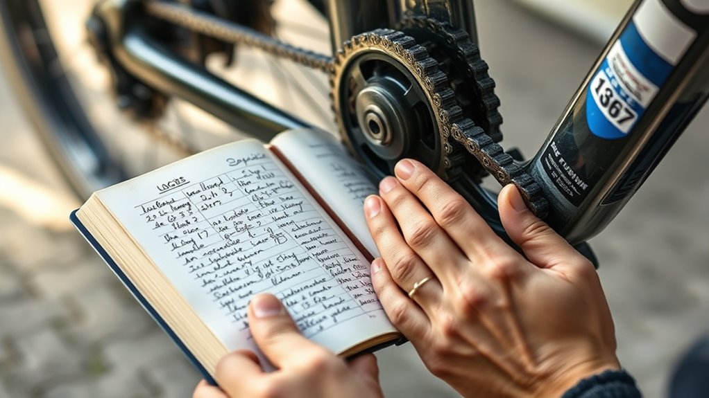 check bike maintenance history