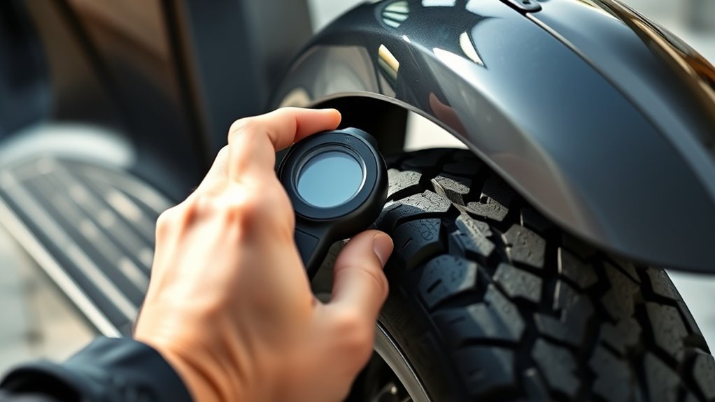 check tire pressure regularly