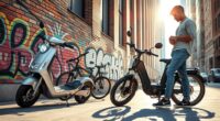 choosing between e scooter and e bike