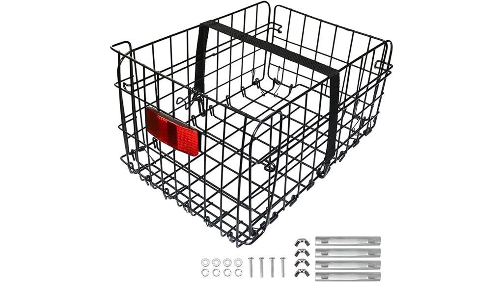 collapsible bike basket