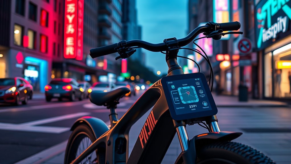 connected iot bike features