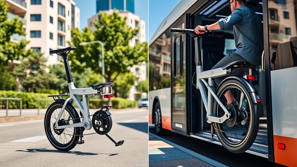 convenient eco friendly urban commuting