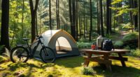 e bike camping trip planning