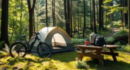 e bike camping trip planning
