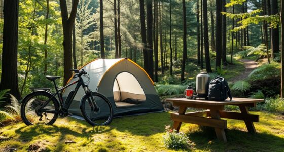 e bike camping trip planning