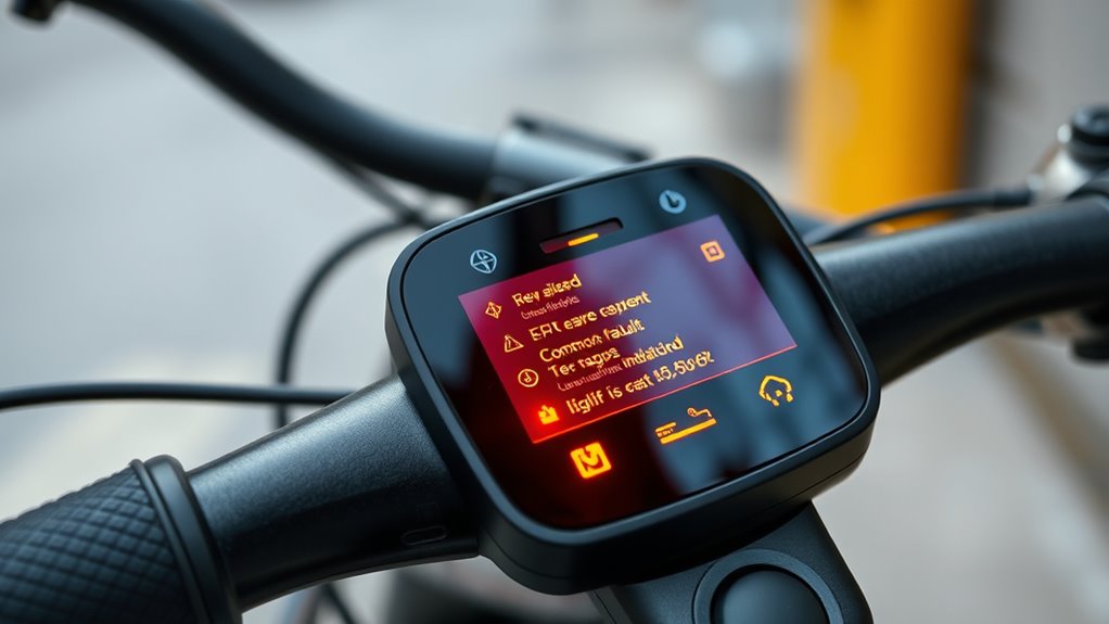 e bike error codes troubleshooting
