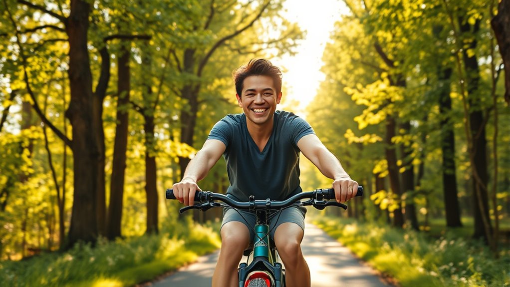 e bike riding boosts mental health