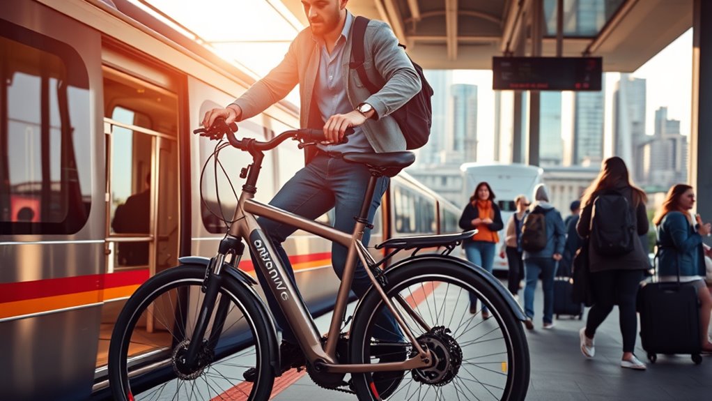 e bike transit storage rules