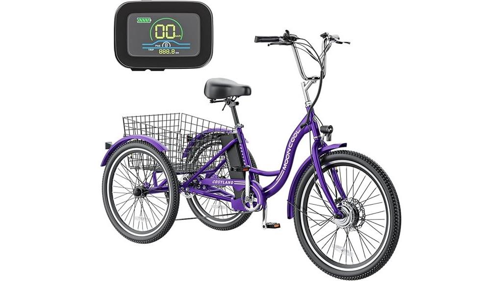 electric adult tricycle