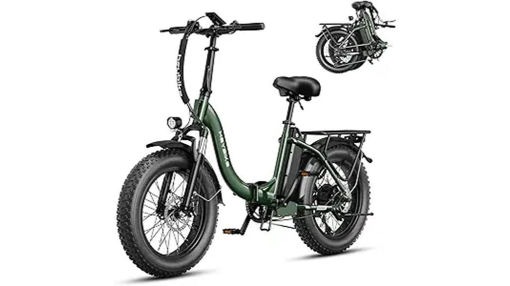 electric fat tire mountain bike