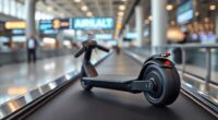 electric scooter airline regulations