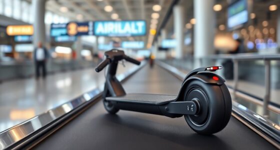 electric scooter airline regulations