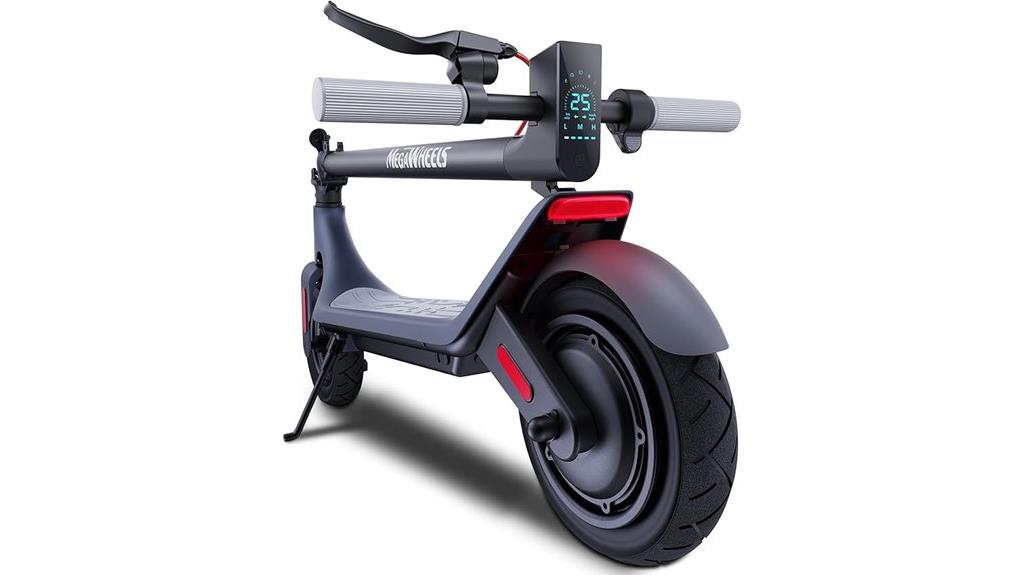 electric scooter with shock absorbers
