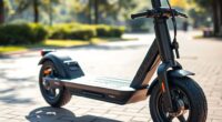 electric scooters with pneumatic tires