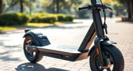 electric scooters with pneumatic tires