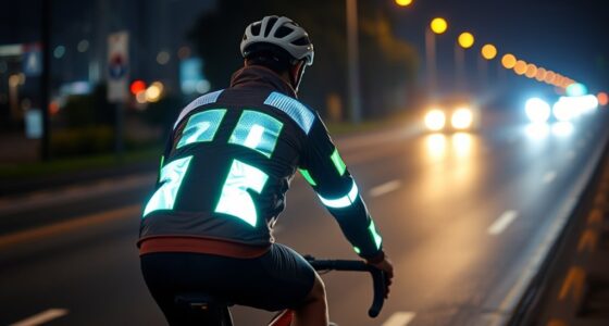 enhanced visibility during night riding