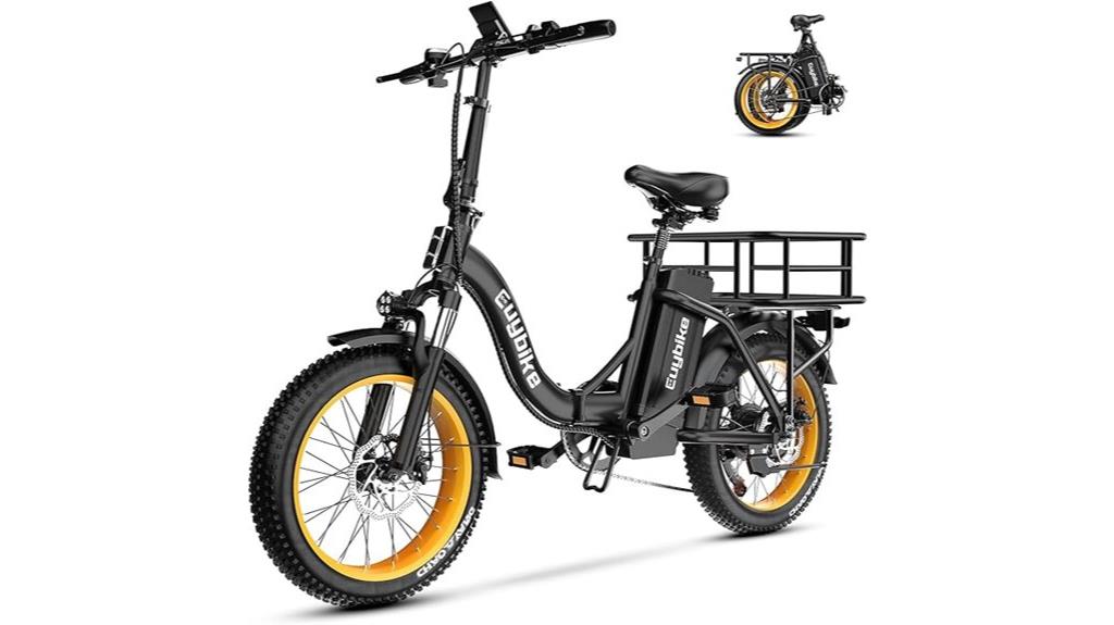 foldable 1000w electric bike