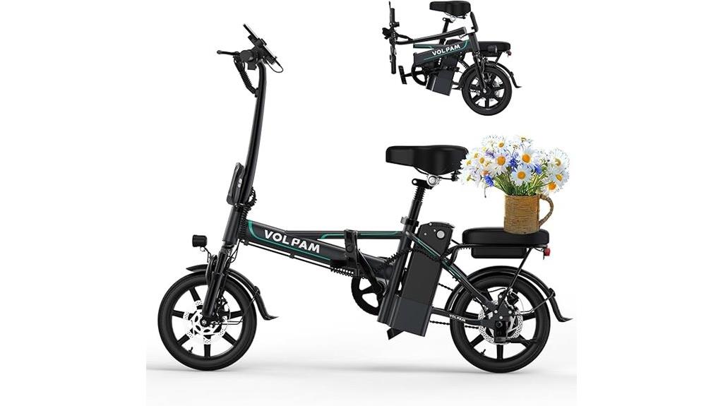 foldable 500w electric bike