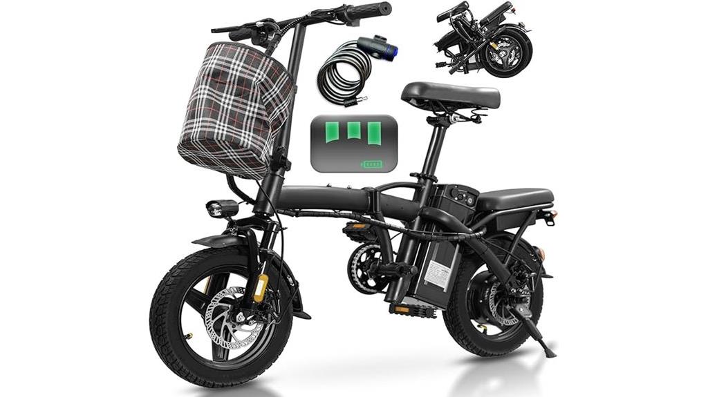 foldable 560w electric bike