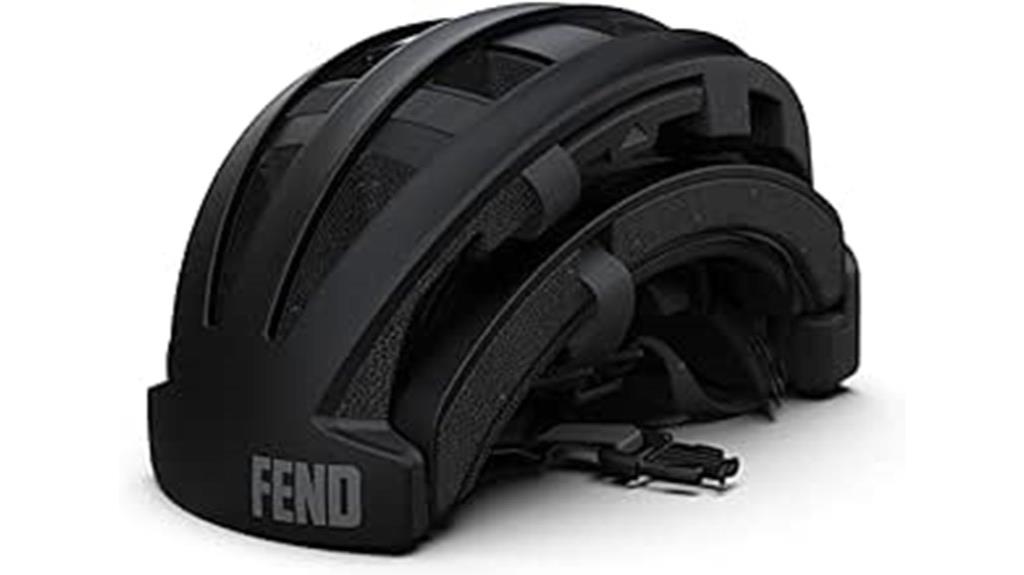 foldable adult bike helmet