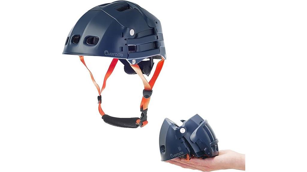 foldable bike and scooter helmet