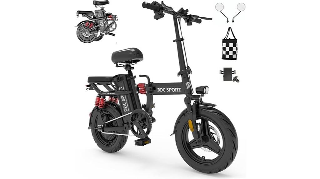 foldable electric bike battery