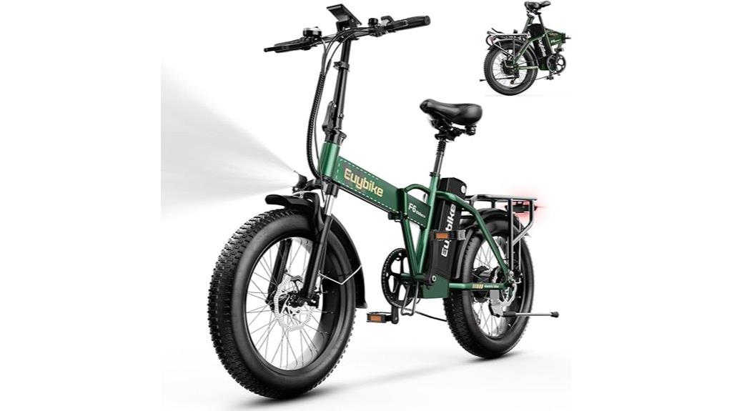 foldable electric bike details