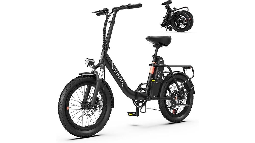 foldable electric bike power
