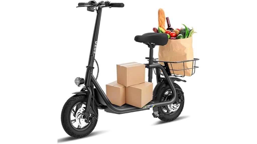 foldable electric scooter seat
