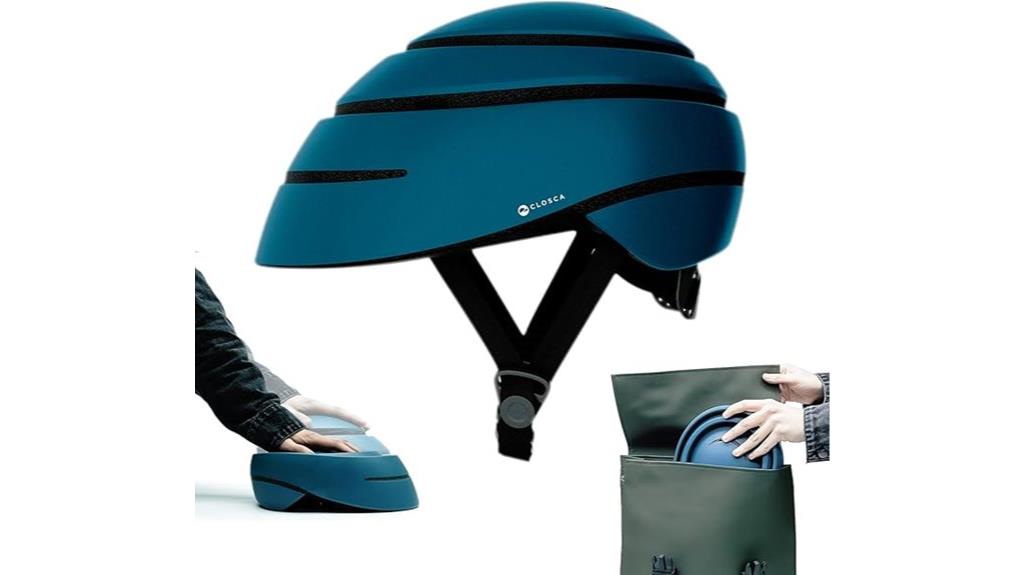 folding bicycle scooter helmet