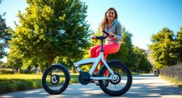 folding bike exercise options