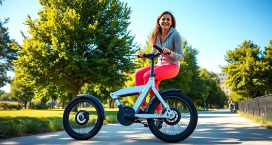 folding bike exercise options