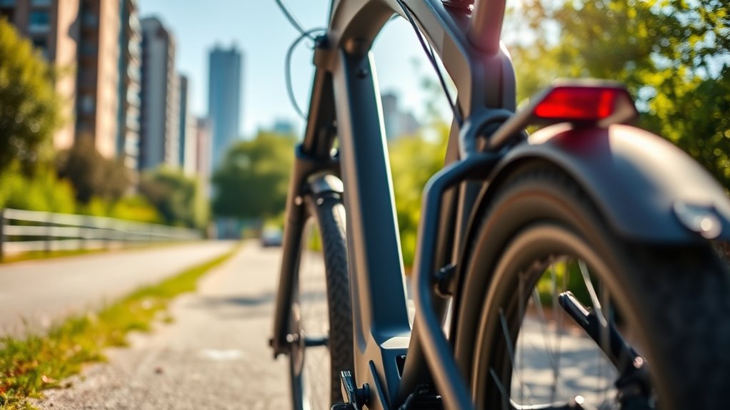 folding e bike suspension benefits