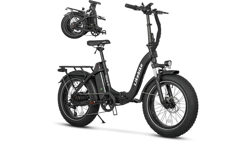 folding electric bike 500w