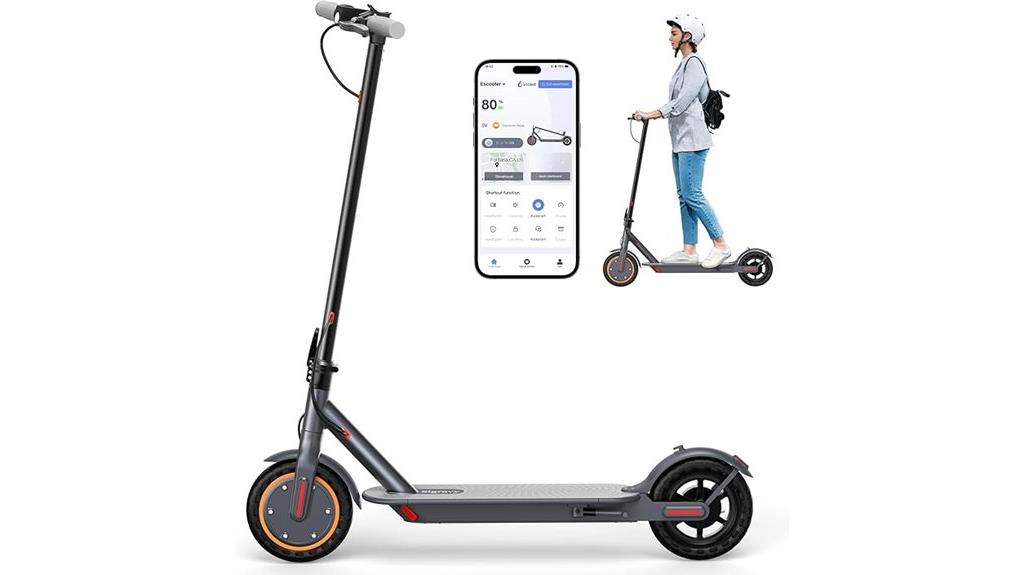 folding electric scooter features