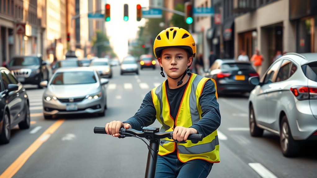 follow traffic safety rules