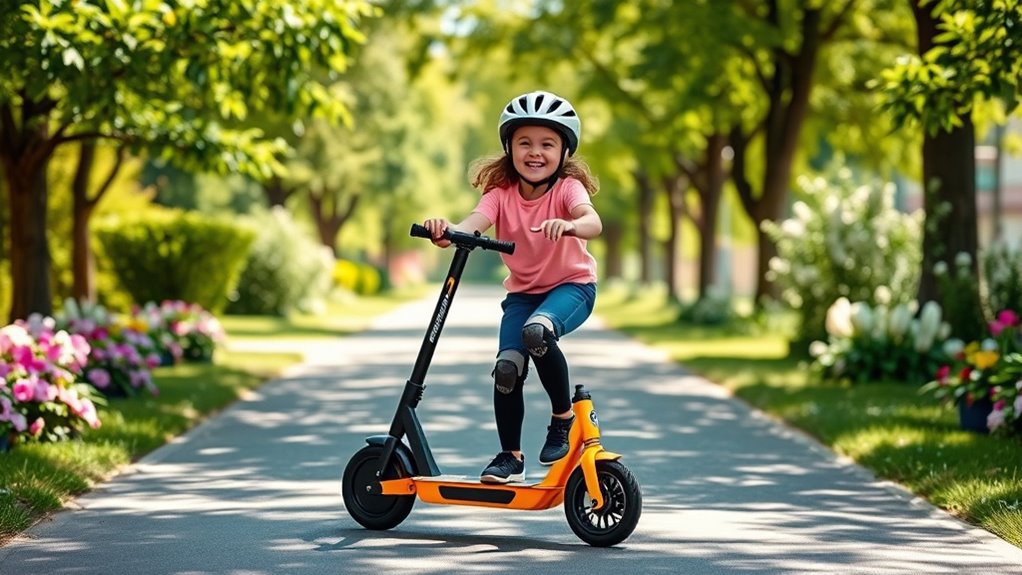 kids scooter safety features