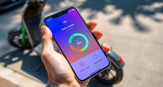 monitor scooter battery health