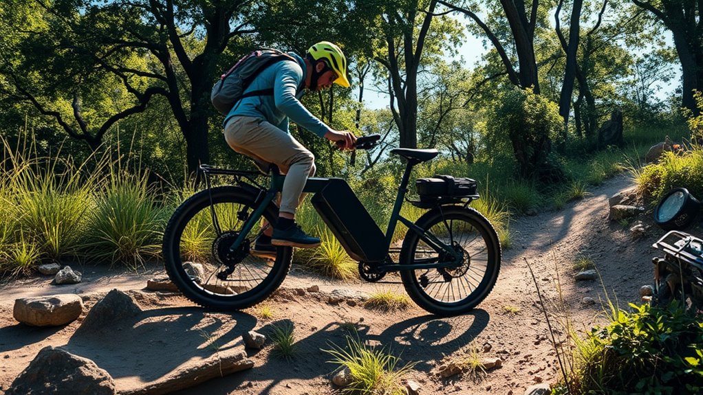 off road folding e bike