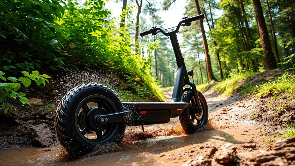off road scooter safety features