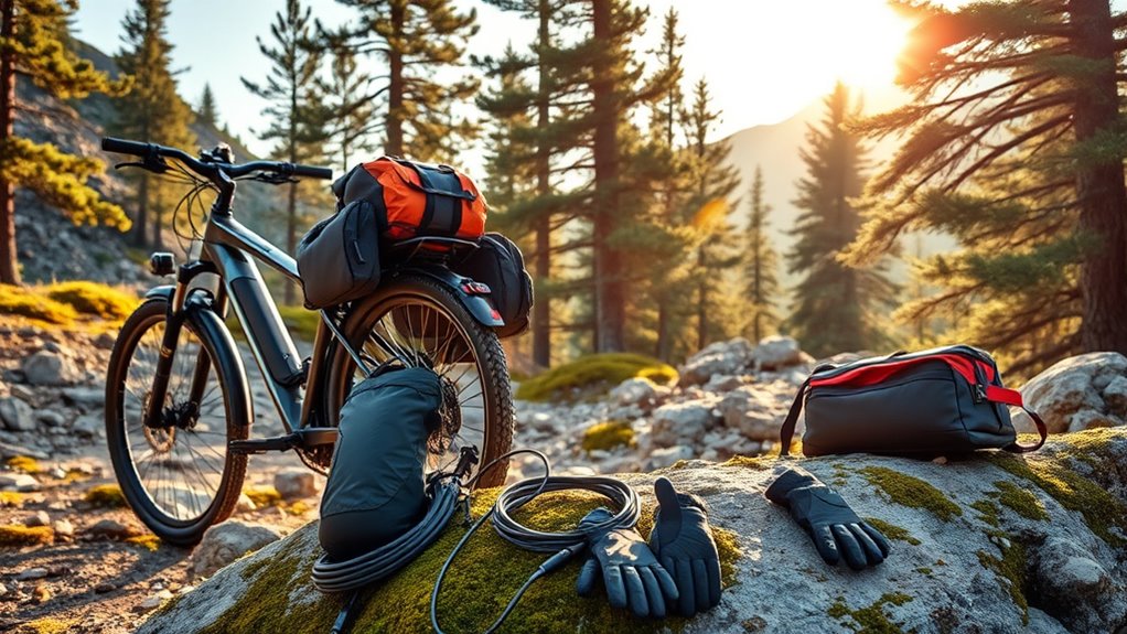 organize gear for weather