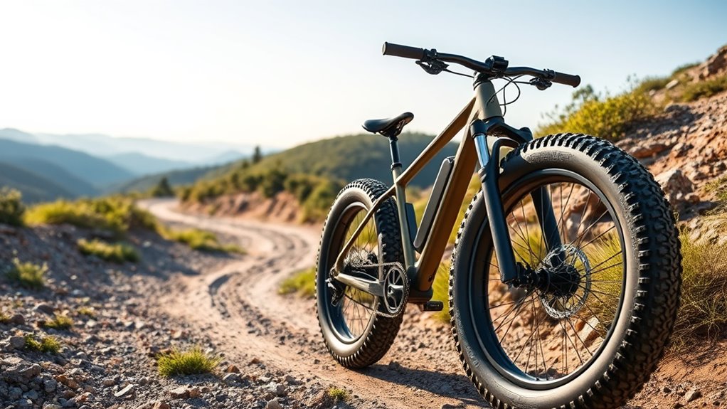 oversized tires for versatile riding