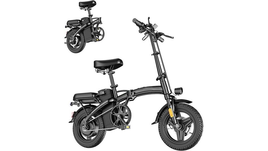 peak 500w folding electric